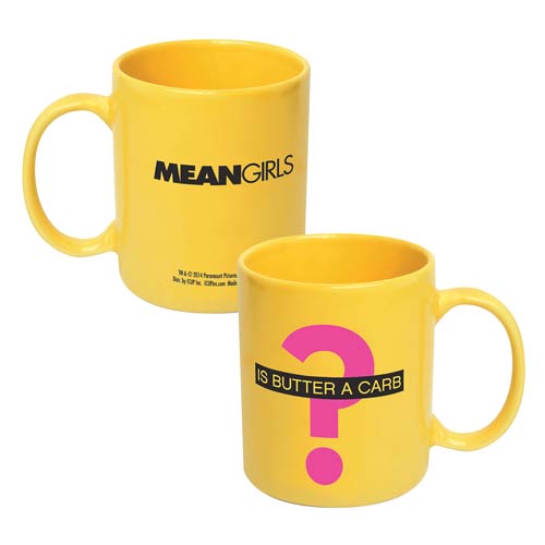 Mean Girls Is Butter a Carb? Yellow Mug